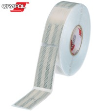 ORAFOL - ORALITE® VC104+ Segmented Tape (Flexible Surfaces) - White / 50mm x 50m Roll